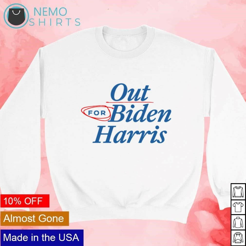 Our for Biden Harris - Adult & Kids T-Shirts, Sweatshirts & Hoodies apparel design preview 4