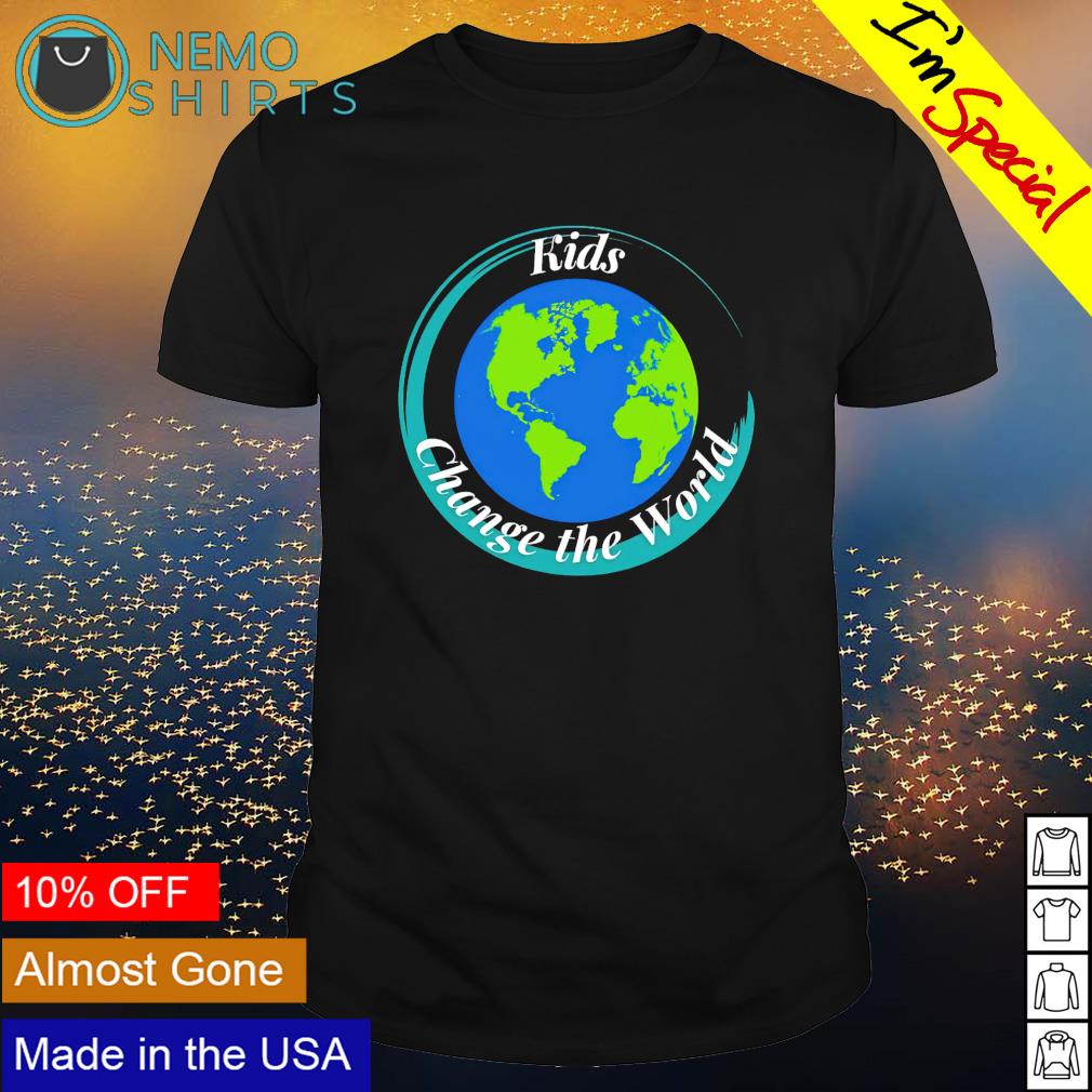 Kids change the world - Adult & Kids T-Shirts, Sweatshirts & Hoodies apparel design preview 1