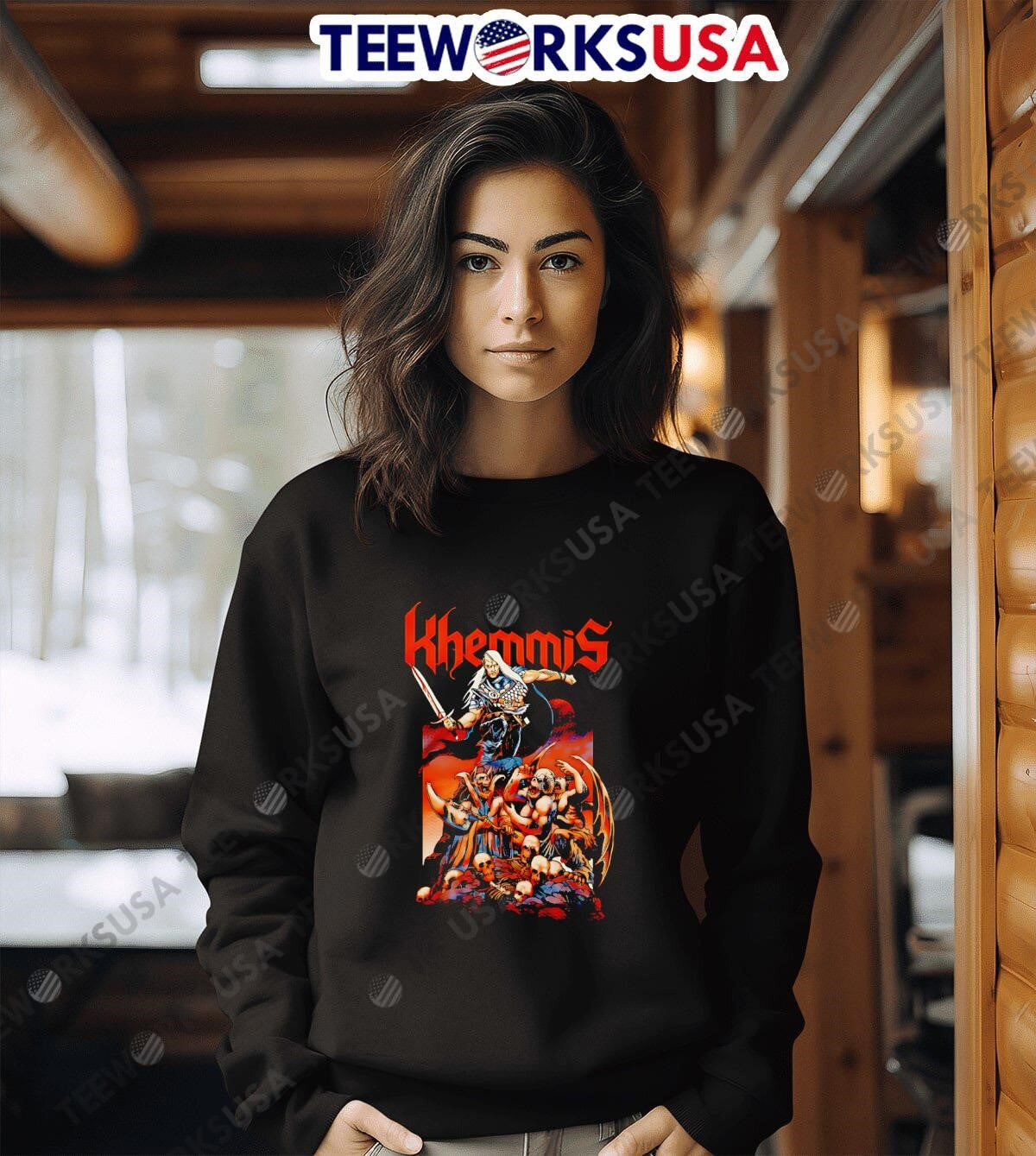Khemmis Battlemaster classic - Adult & Kids T-Shirts, Sweatshirts & Hoodies apparel design preview 6