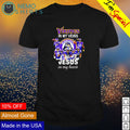 Vikings in my veins Jesus heart - Adult & Kids T-Shirts, Sweatshirts & Hoodies apparel design preview 1