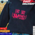 Live like aubreigh - Adult & Kids T-Shirts, Sweatshirts & Hoodies apparel design preview 1