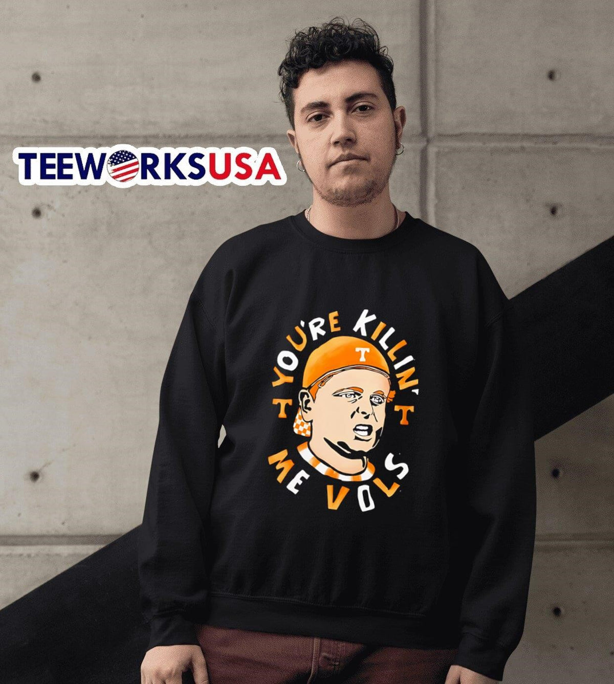The Sandlot you're killin' me Vols - Adult & Kids T-Shirts, Sweatshirts & Hoodies apparel design preview 3