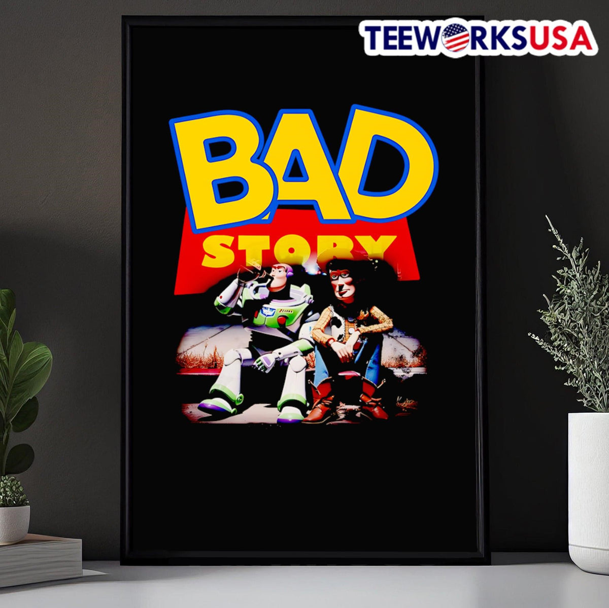 Toy Story Bad - Adult & Kids T-Shirts, Sweatshirts & Hoodies apparel design preview 5