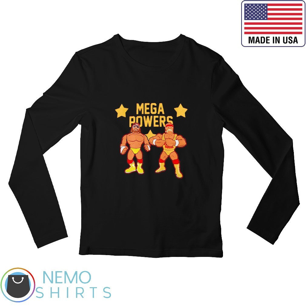 Mega power Hulk Hogan - Adult & Kids T-Shirts, Sweatshirts & Hoodies apparel design preview 3