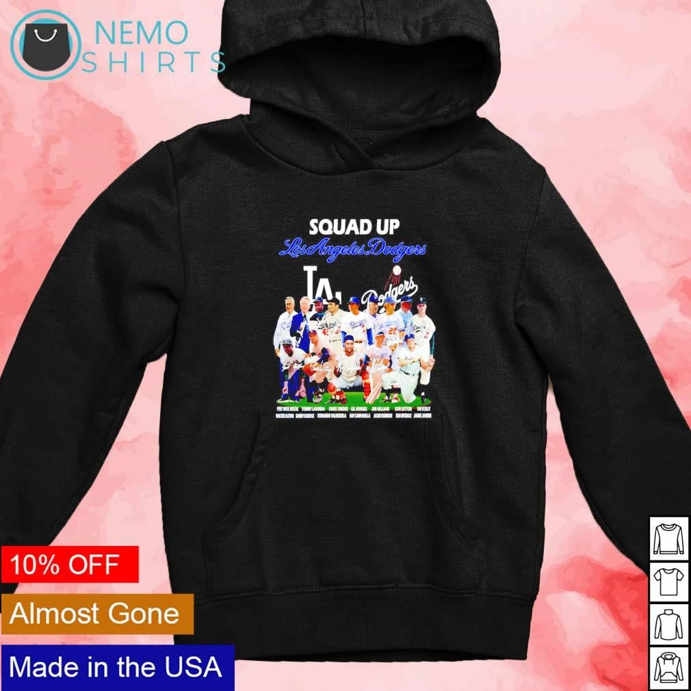 Squad pp Los Angeles Dodgers signature - Adult & Kids T-Shirts, Sweatshirts & Hoodies apparel design preview 2