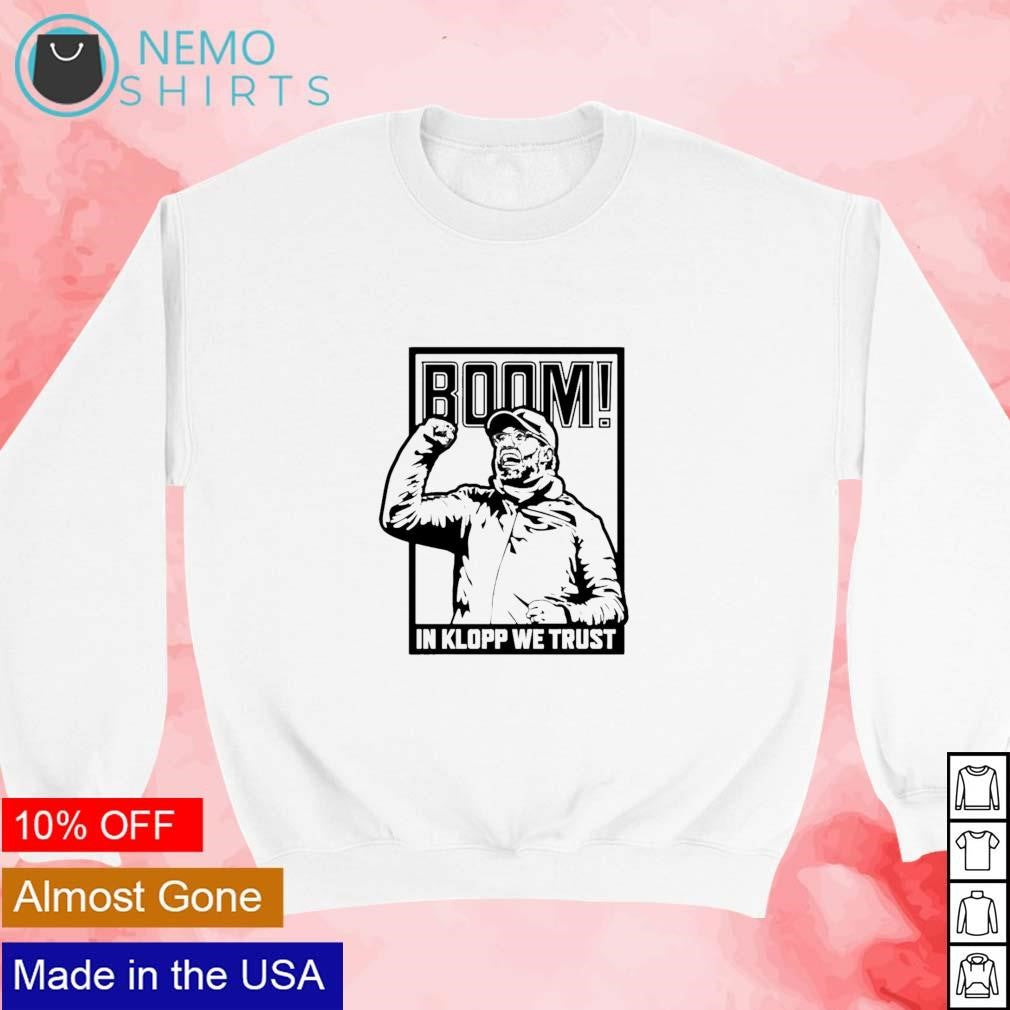 Boom in Klopp we trust - Adult & Kids T-Shirts, Sweatshirts & Hoodies apparel design preview 3