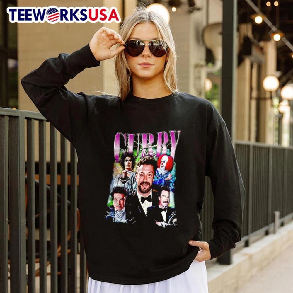 Tim Curry Vintage - Adult & Kids T-Shirts, Sweatshirts & Hoodies apparel design preview 4