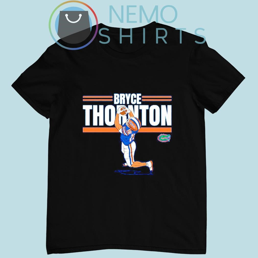 Bryce Thornton Florida Gators cartoon player - Adult & Kids T-Shirts, Sweatshirts & Hoodies apparel design preview 1