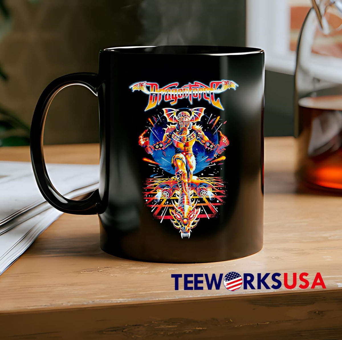 Dragon Force classic - Adult & Kids T-Shirts, Sweatshirts & Hoodies apparel design preview 2
