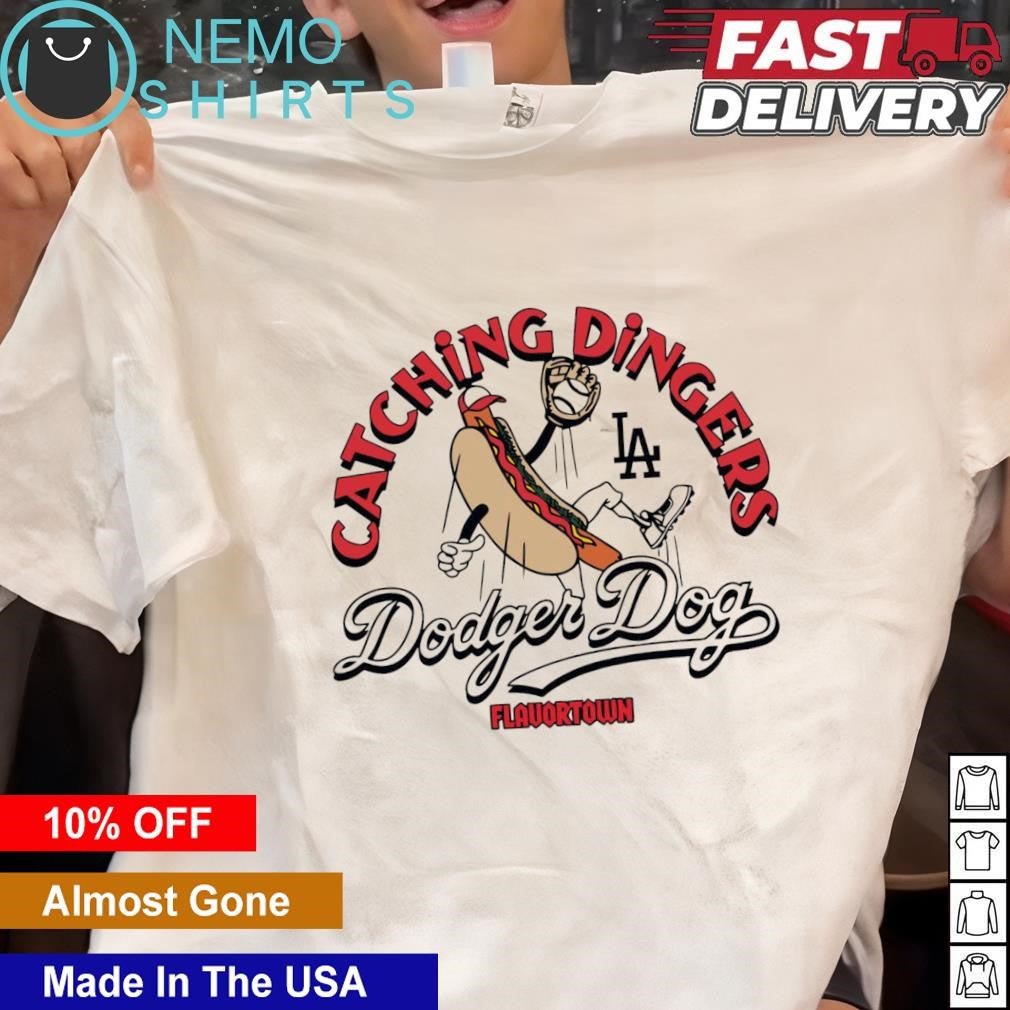 Catching dingers dodger dog Los Angeles Dodgers and - Adult & Kids T-Shirts, Sweatshirts & Hoodies apparel design preview 1