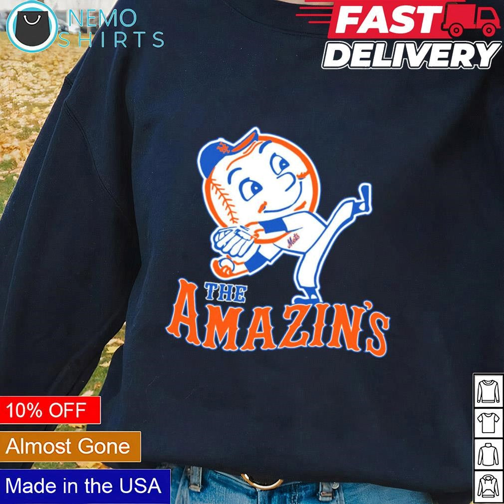 The amazin's New York Mets baseball - Adult & Kids T-Shirts, Sweatshirts & Hoodies apparel design preview 1