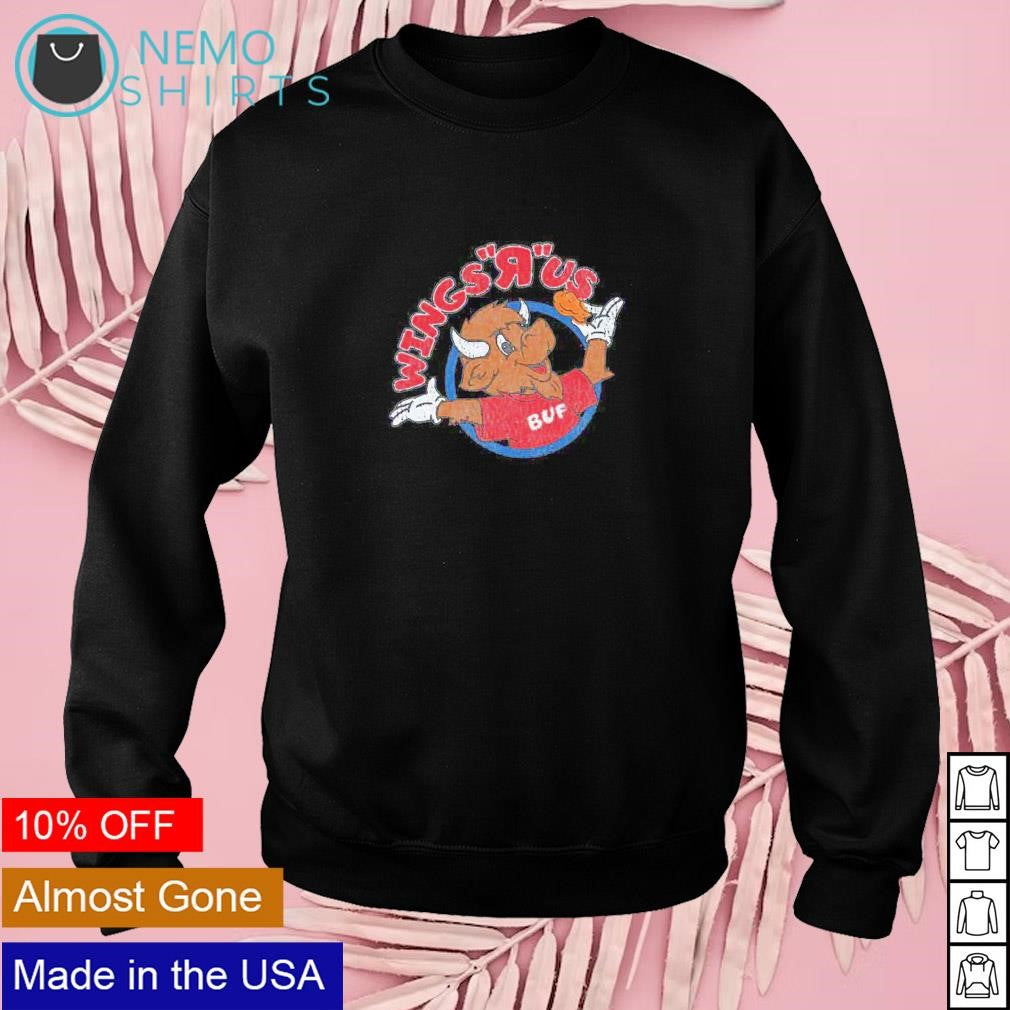 Wings r' us Buffalo - Adult & Kids T-Shirts, Sweatshirts & Hoodies apparel design preview 3