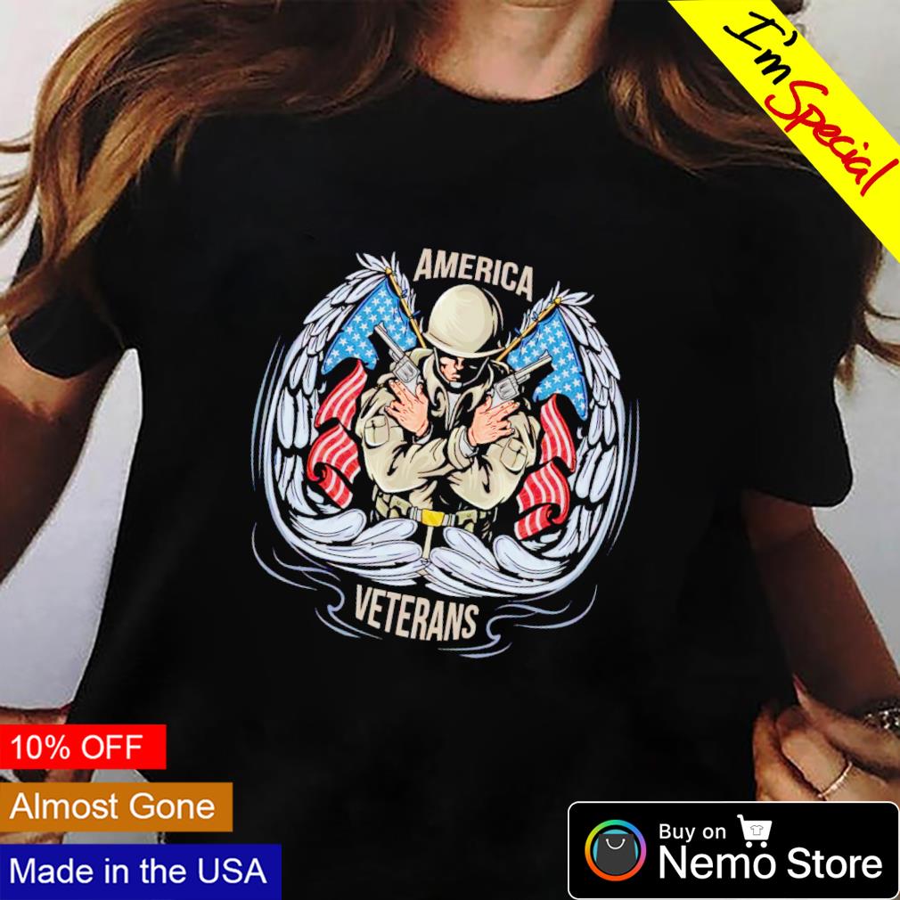 America Veterans - Adult & Kids T-Shirts, Sweatshirts & Hoodies apparel design preview 2