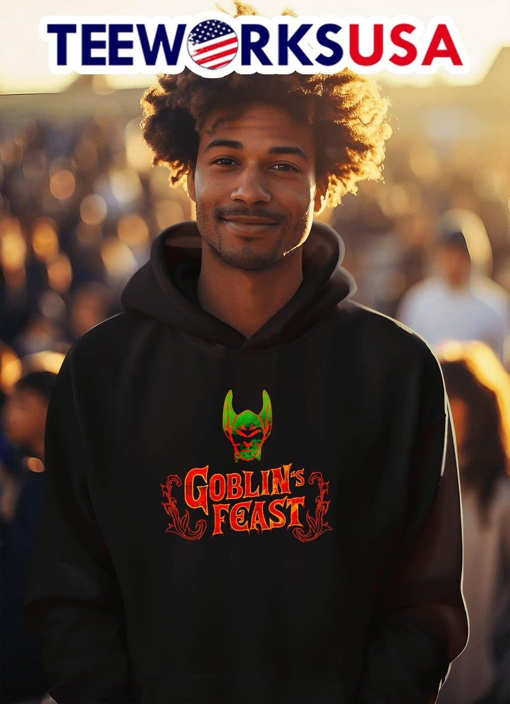 Goblin's Feast logo - Adult & Kids T-Shirts, Sweatshirts & Hoodies apparel design preview 2