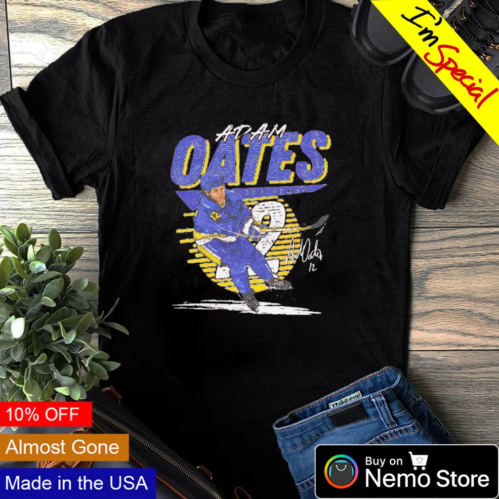 St. Louis Blues Adam Oates centerman signature - Adult & Kids T-Shirts, Sweatshirts & Hoodies product image 1