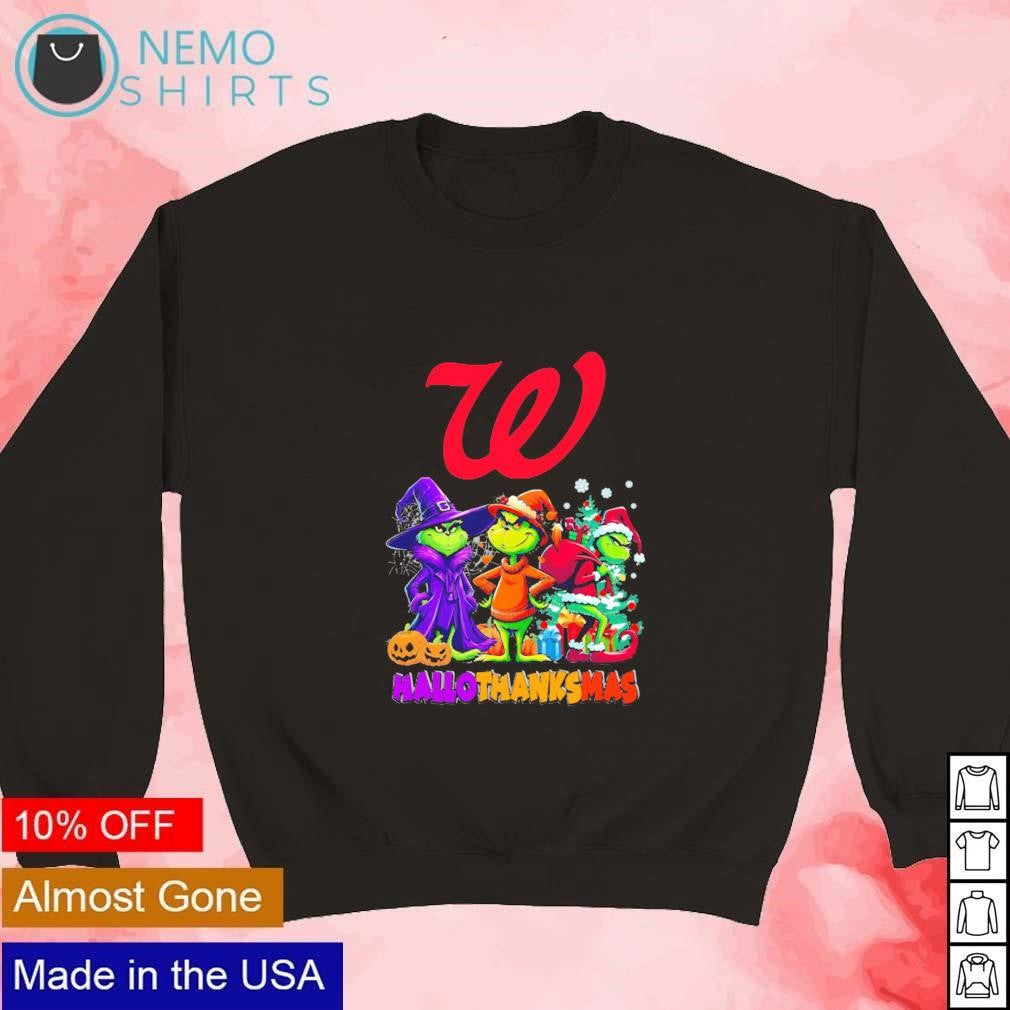Walgreens Grinch Hallothanksmas - Adult & Kids T-Shirts, Sweatshirts & Hoodies apparel design preview 3