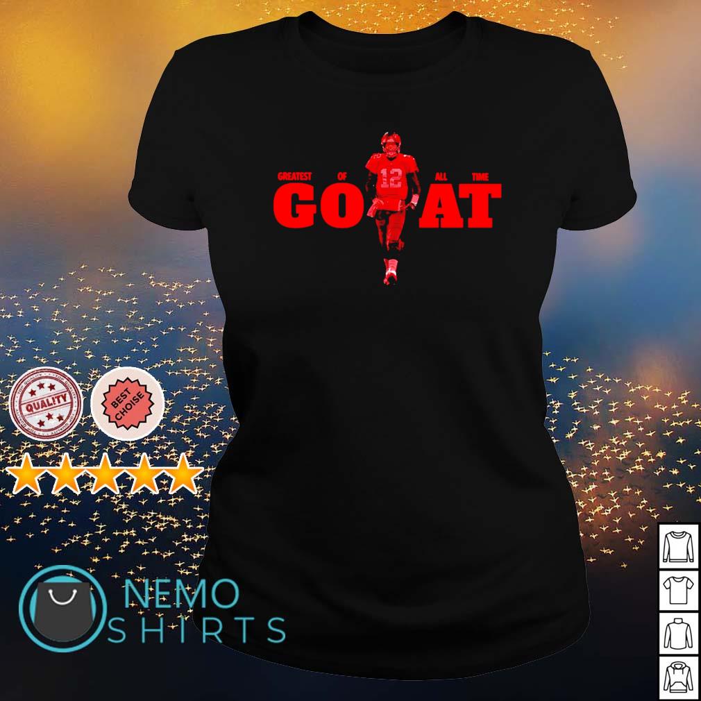 Tom Brady Goat greatest of all time - Adult & Kids T-Shirts, Sweatshirts & Hoodies apparel design preview 3