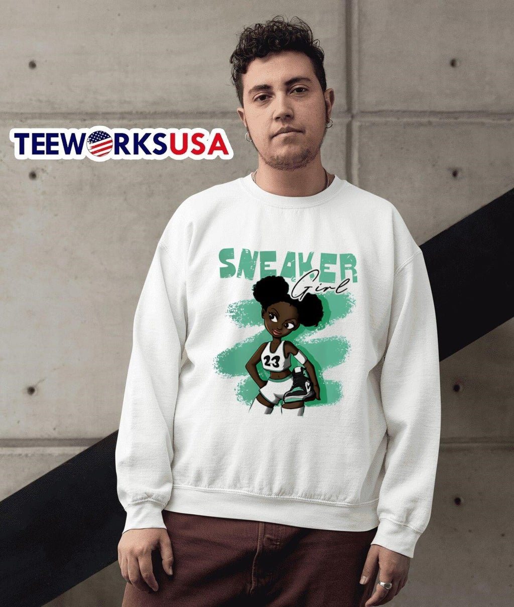 Sneaker Girl 23 cartoon basketball - Adult & Kids T-Shirts, Sweatshirts & Hoodies apparel design preview 3
