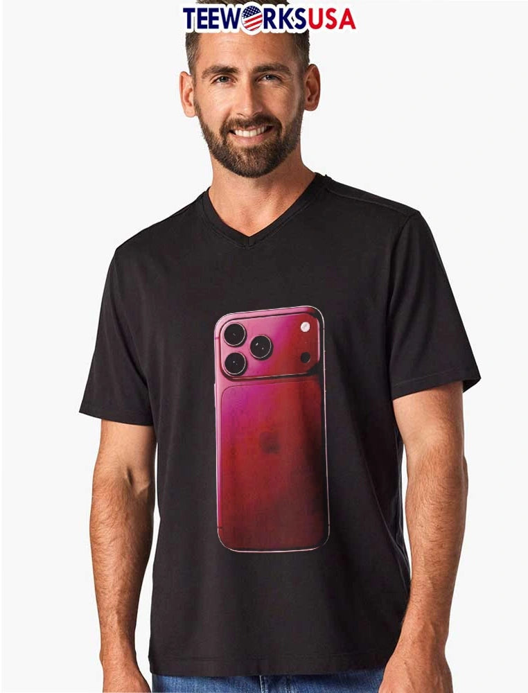 Apple Deep Burgundy Concept Smartphone Rear Camera - Adult & Kids T-Shirts, Sweatshirts & Hoodies apparel design preview 8