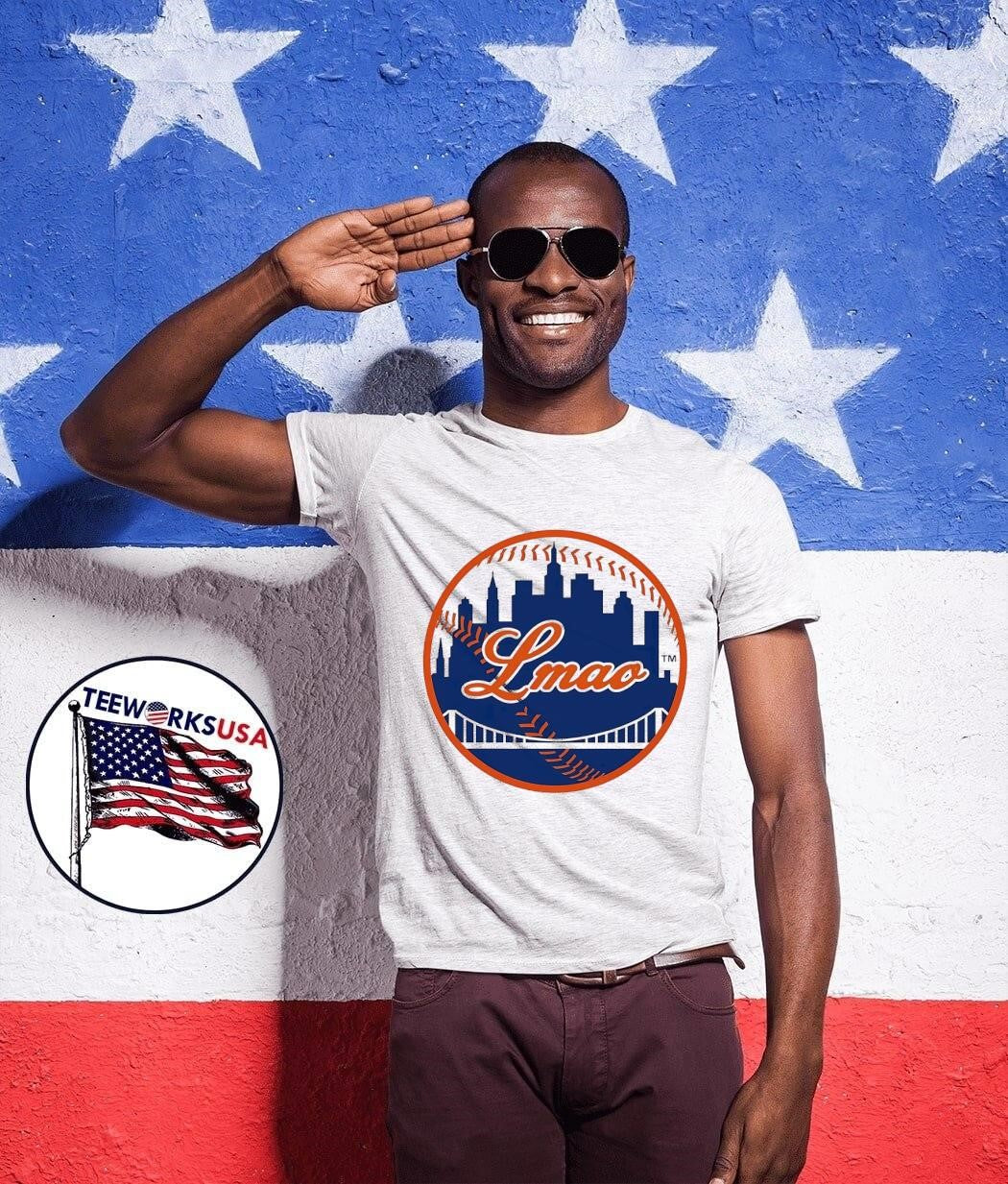 Lmaomets New York Mets logo - Adult & Kids T-Shirts, Sweatshirts & Hoodies apparel design preview 1
