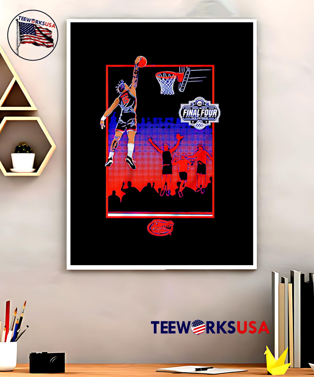 Florida Basketball Alijah Martin Dunk - Adult & Kids T-Shirts, Sweatshirts & Hoodies apparel design preview 5