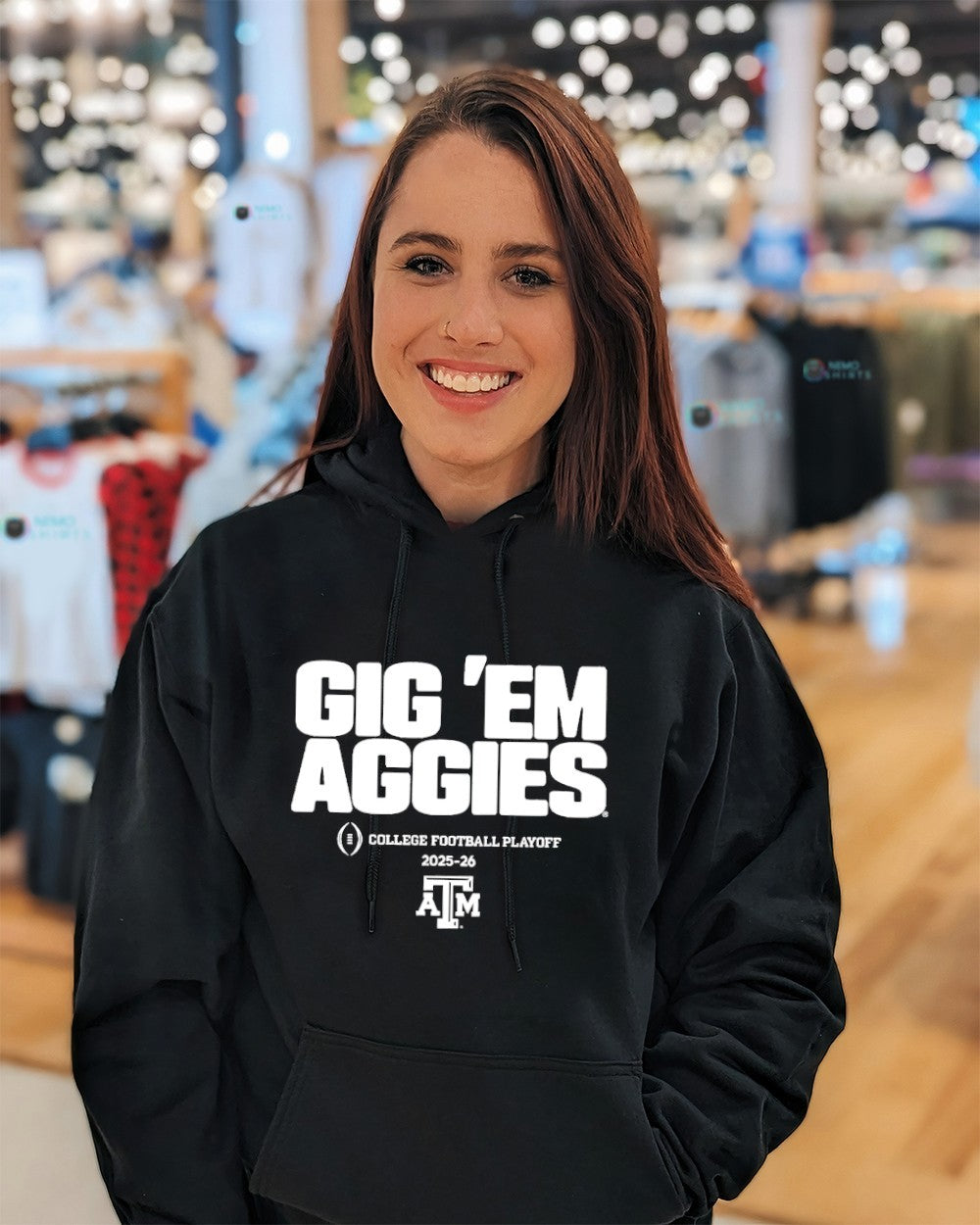 Gig 'Em Texas A&M Aggies football 2025 College - Adult & Kids T-Shirts, Sweatshirts & Hoodies apparel design preview 5