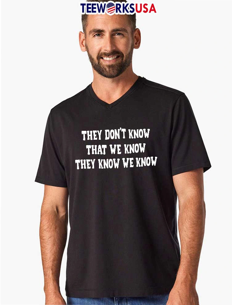 They Dont Know That We Clay Lettering Text Black - Adult & Kids T-Shirts, Sweatshirts & Hoodies apparel design preview 8
