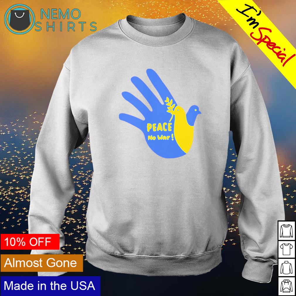 Peace no war Ukraine - Adult & Kids T-Shirts, Sweatshirts & Hoodies apparel design preview 4