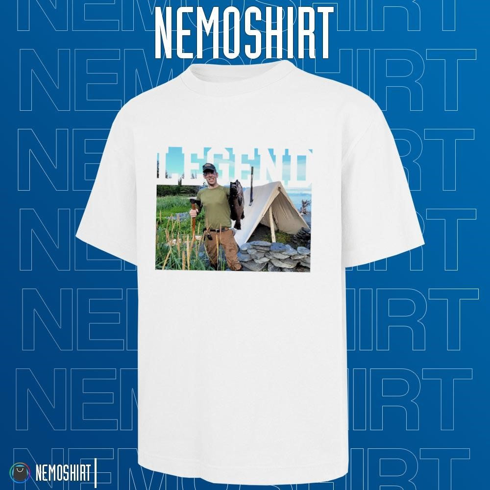The Outdoors boy legend - Adult & Kids T-Shirts, Sweatshirts & Hoodies apparel design preview 1