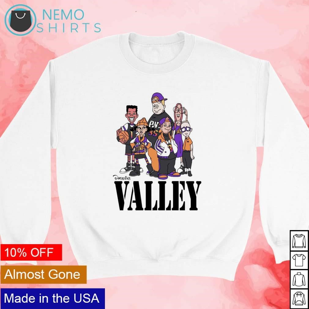 Cash me outside Phoenix Suns Valley cartoon - Adult & Kids T-Shirts, Sweatshirts & Hoodies apparel design preview 3