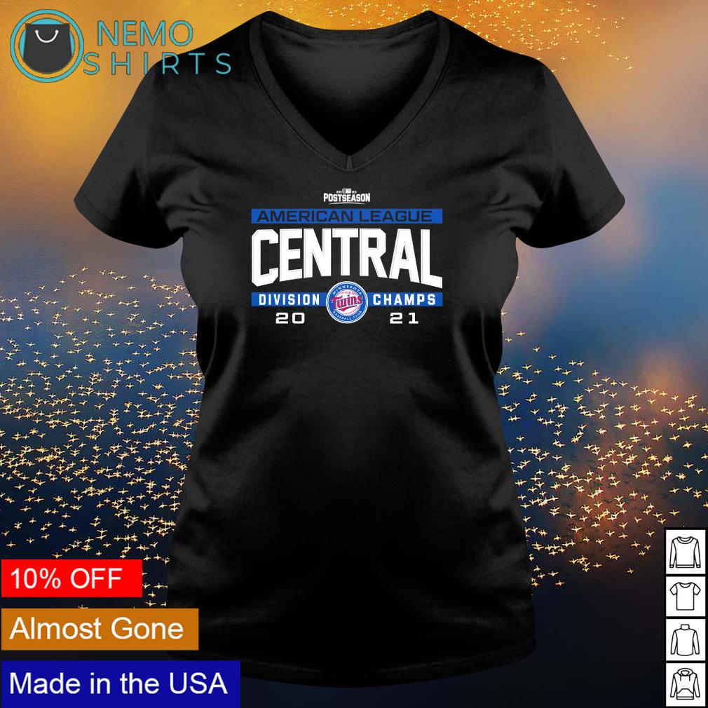 Minnesota Twins 2021 AL Central division champs - Adult & Kids T-Shirts, Sweatshirts & Hoodies apparel design preview 5