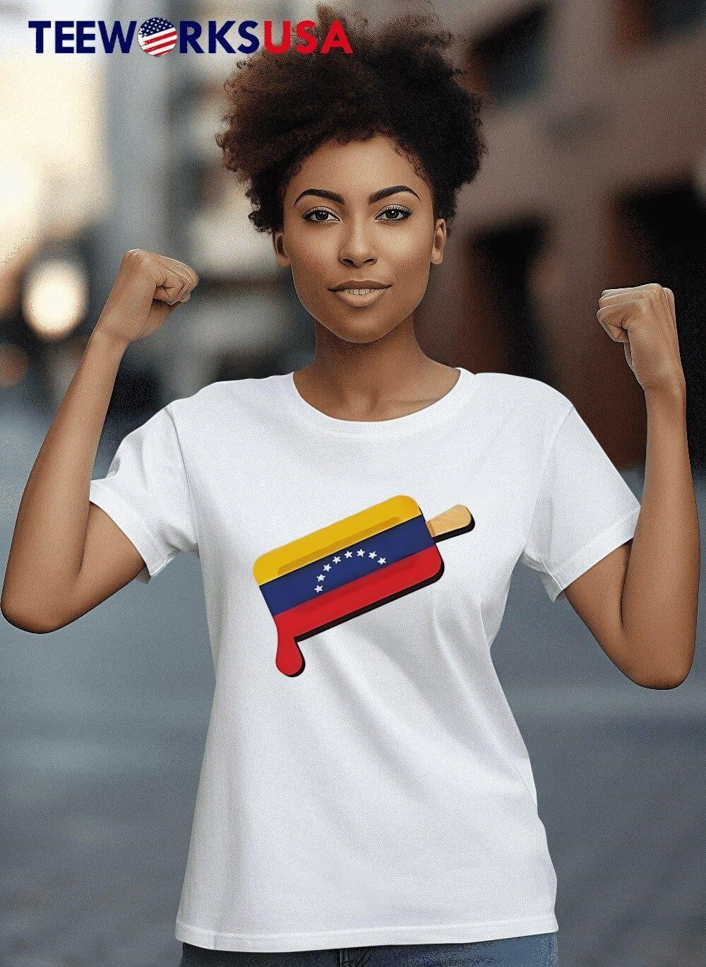Venezuela Popsicle Graphic Onesie Flag - Adult & Kids T-Shirts, Sweatshirts & Hoodies apparel design preview 4