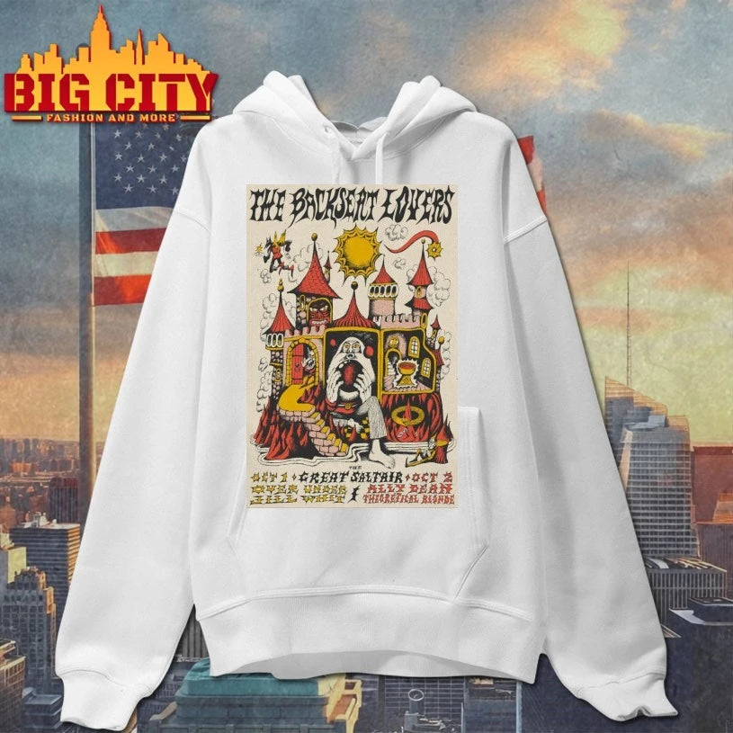 The Backseat Lovers Tour Magna, Utah 2025 Poster - Adult & Kids T-Shirts, Sweatshirts & Hoodies apparel design preview 2