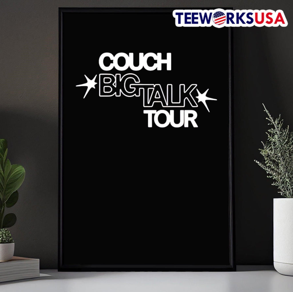 Couch The Band Big Talk Tour 2025-26 - Adult & Kids T-Shirts, Sweatshirts & Hoodies apparel design preview 5
