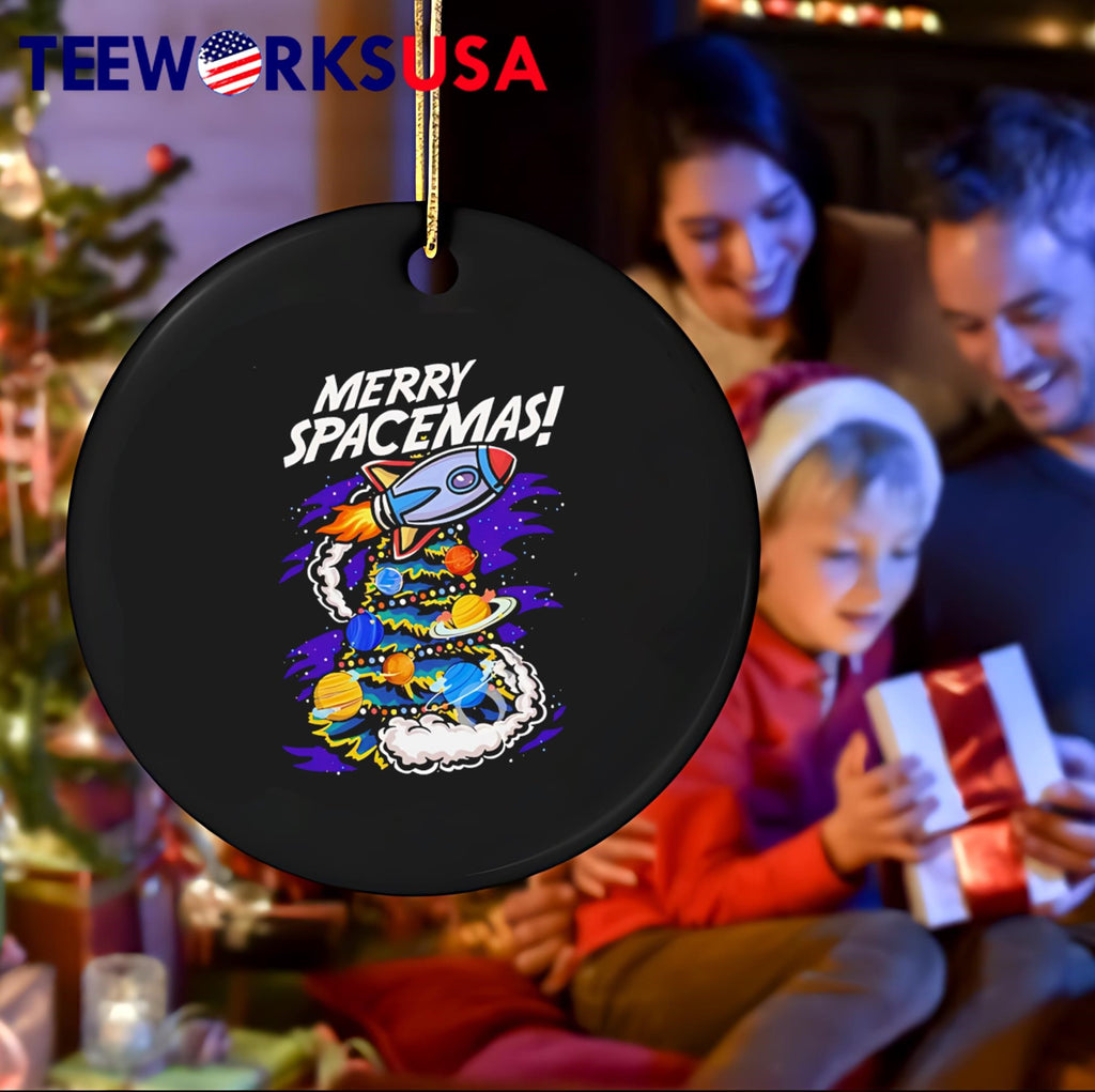 Science Merry Spacemas Universe graphic - Adult & Kids T-Shirts, Sweatshirts & Hoodies apparel design preview 4