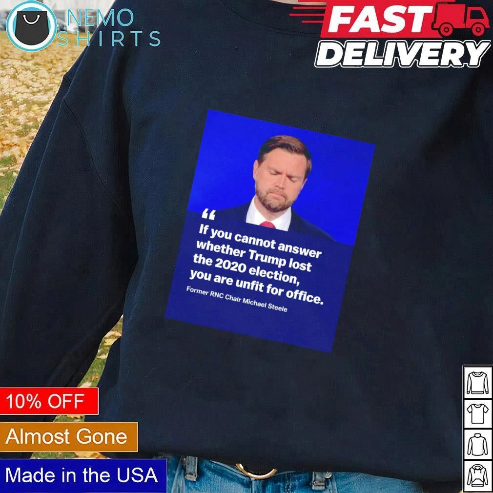 If you cannot answer whether Trump lost the 2020 - Adult & Kids T-Shirts, Sweatshirts & Hoodies apparel design preview 1