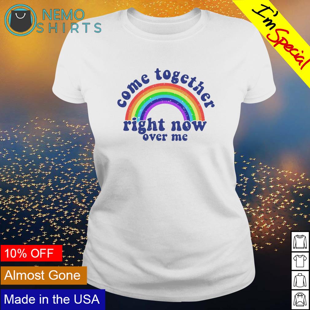 Come together right now over me rainbow - Adult & Kids T-Shirts, Sweatshirts & Hoodies apparel design preview 3