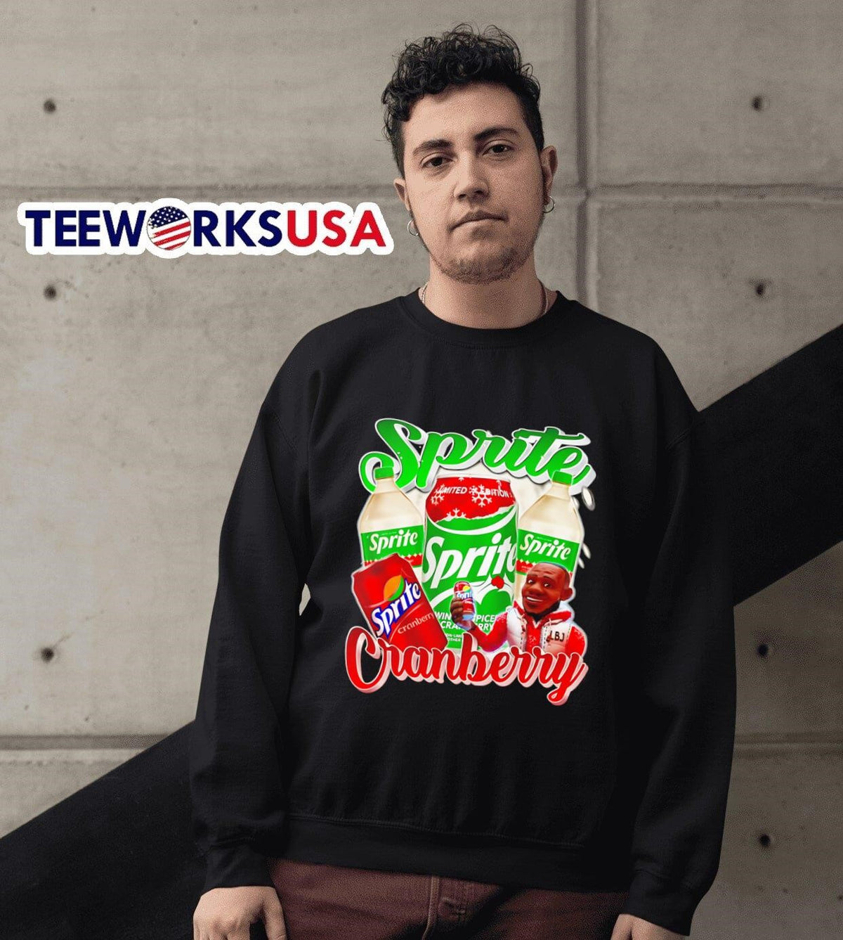 Sprite Cranberry Bron Lebron James - Adult & Kids T-Shirts, Sweatshirts & Hoodies apparel design preview 6