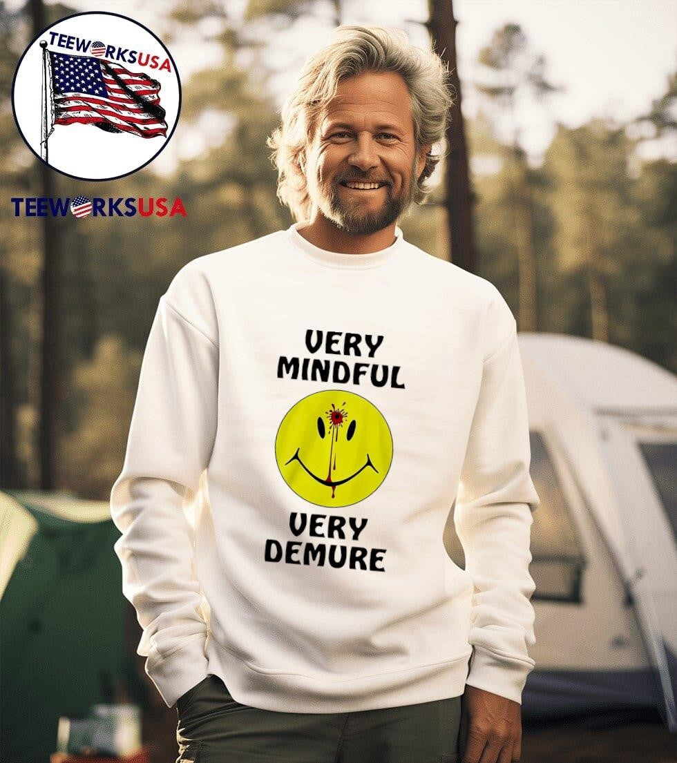 Very mindful demure icon 2024 - Adult & Kids T-Shirts, Sweatshirts & Hoodies apparel design preview 3