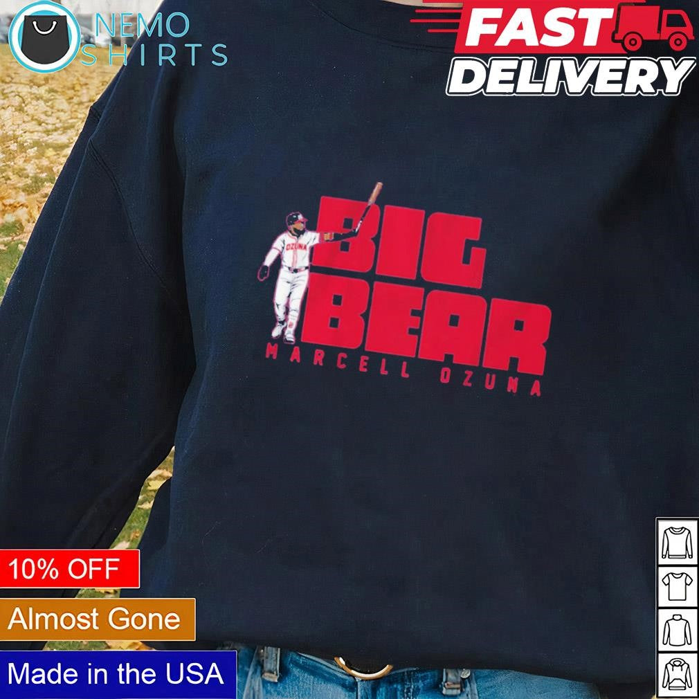 Big Bear Marcell Ozuna Atlanta Braves - Adult & Kids T-Shirts, Sweatshirts & Hoodies apparel design preview 1