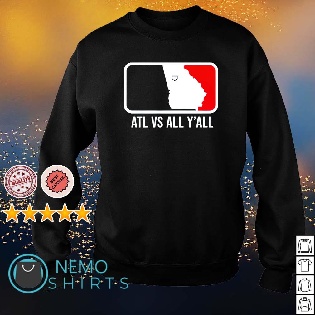 Atlanta Falcons vs all y'all - Adult & Kids T-Shirts, Sweatshirts & Hoodies apparel design preview 4