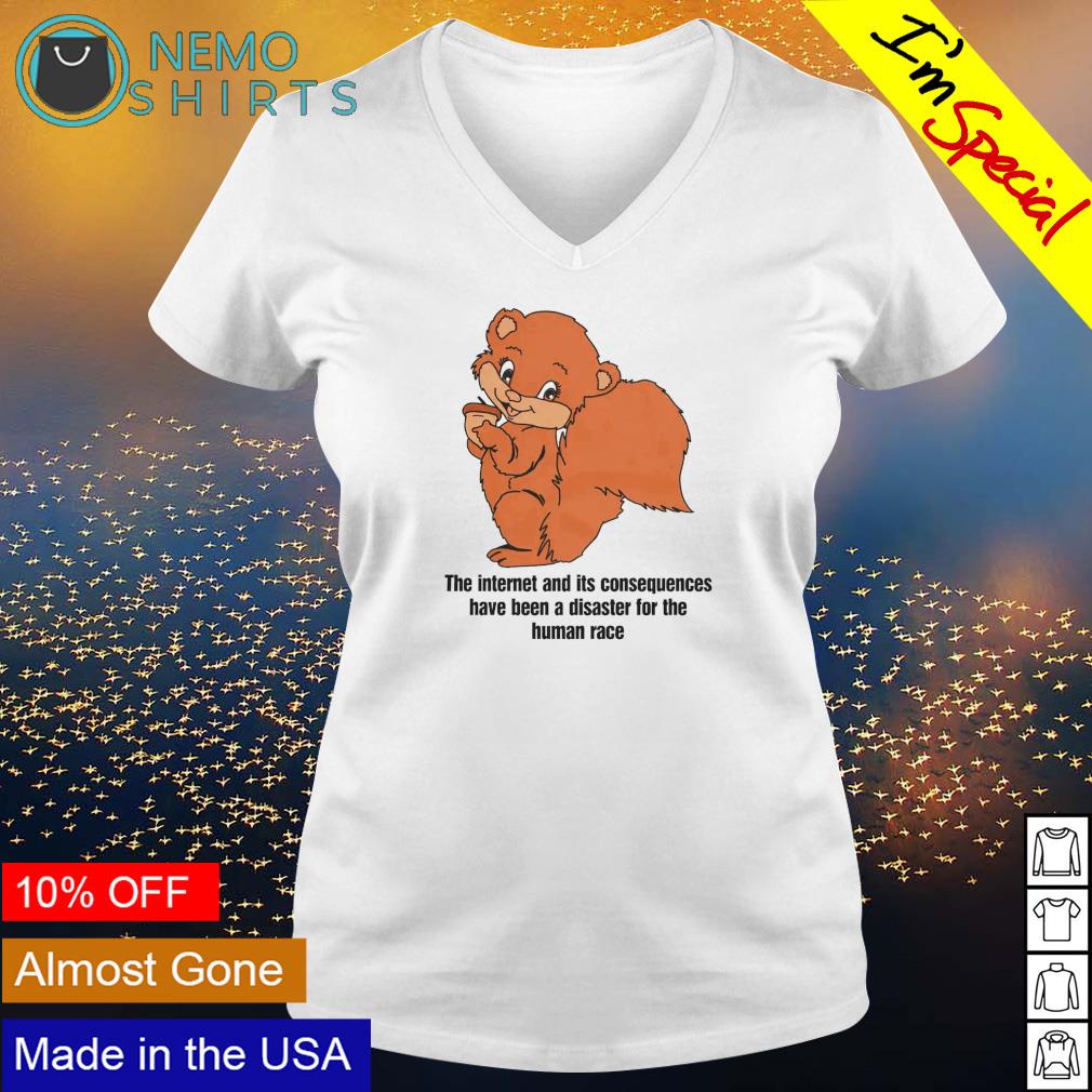 The internet and its consequences have been a - Adult & Kids T-Shirts, Sweatshirts & Hoodies apparel design preview 5