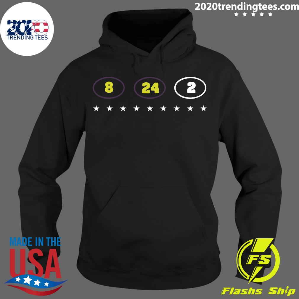 8 24 2 Kobe Gianna Bryant Tribute - Adult & Kids T-Shirts, Sweatshirts & Hoodies apparel design preview 2