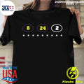 8 24 2 Kobe Gianna Bryant Tribute - Adult & Kids T-Shirts, Sweatshirts & Hoodies apparel design preview 1