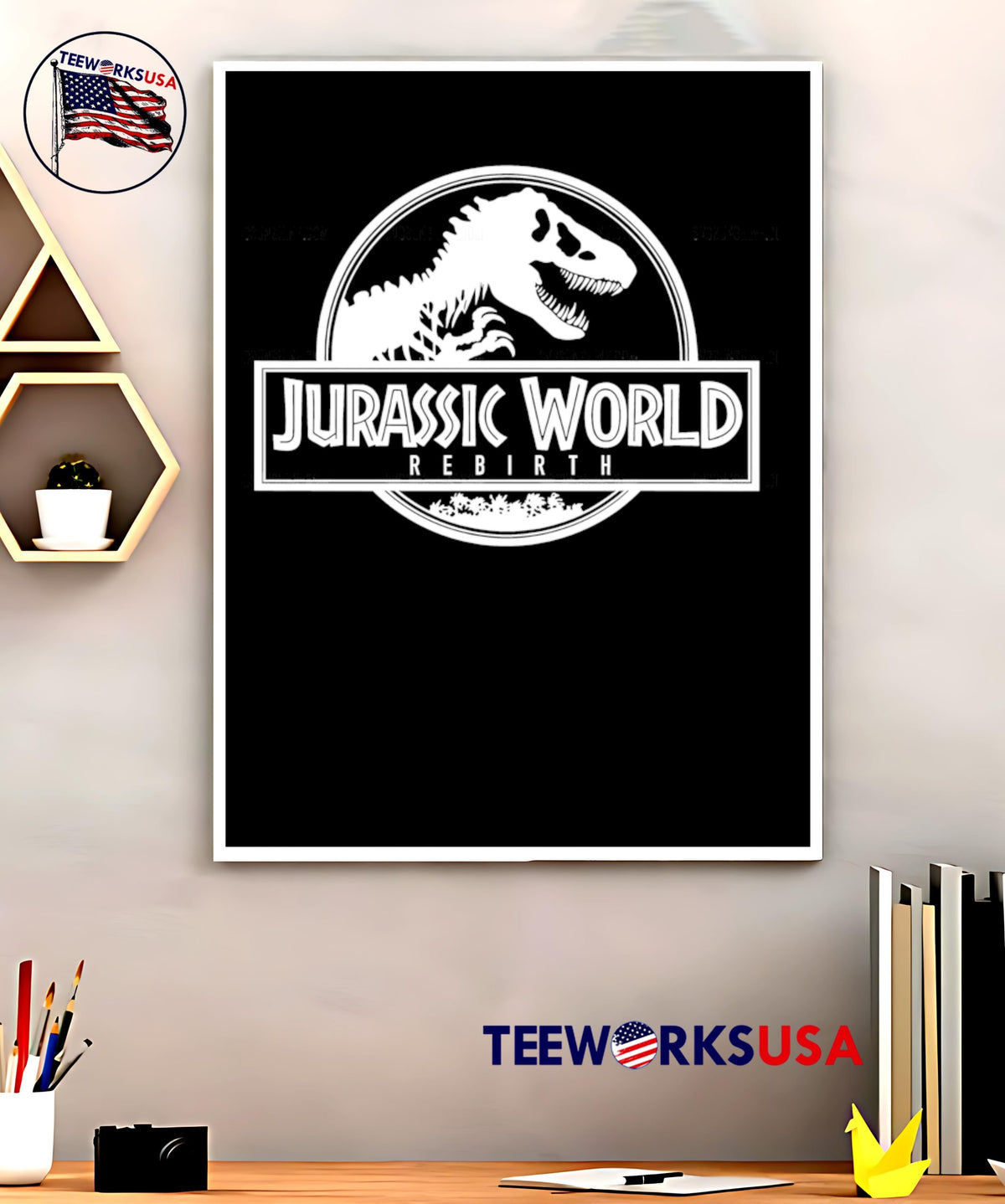 Jurassic World Rebirth Logo 2025 - Adult & Kids T-Shirts, Sweatshirts & Hoodies apparel design preview 5