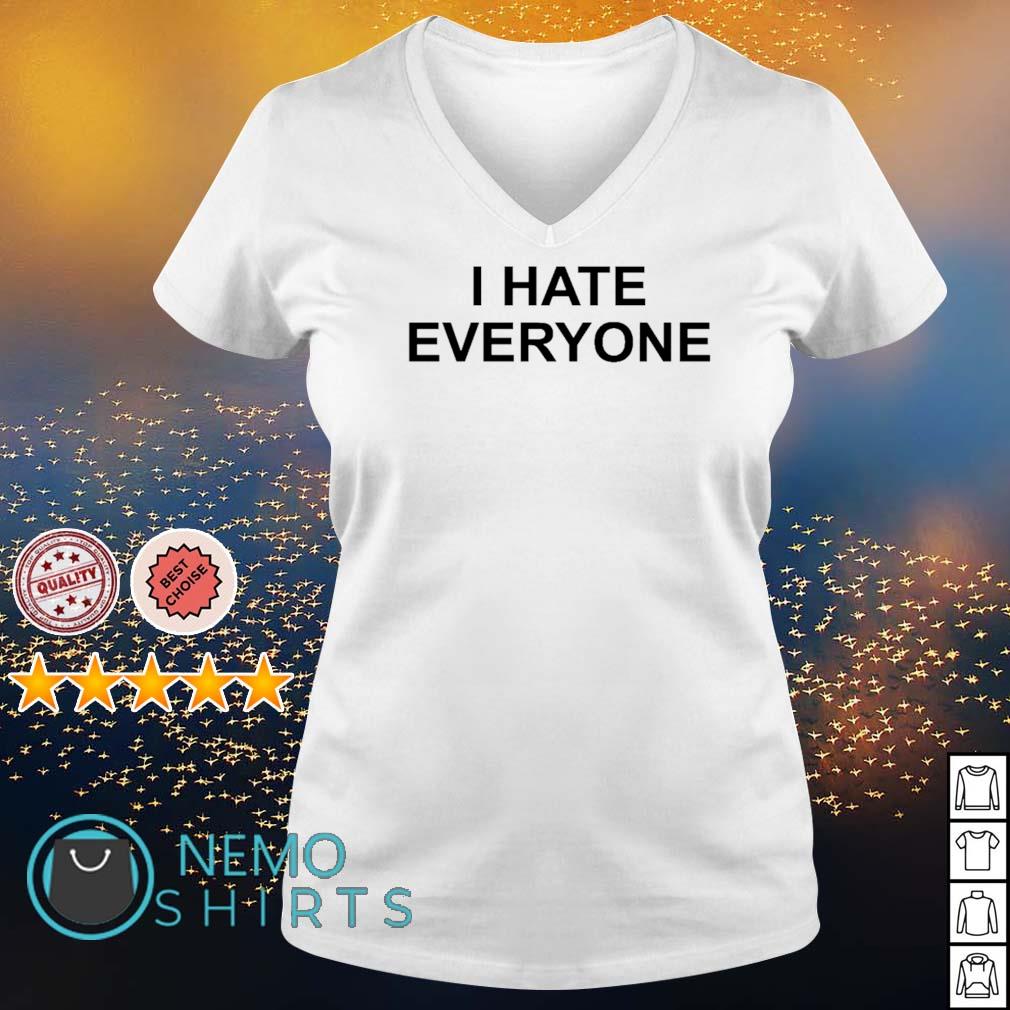 I hate everyone - Adult & Kids T-Shirts, Sweatshirts & Hoodies apparel design preview 5