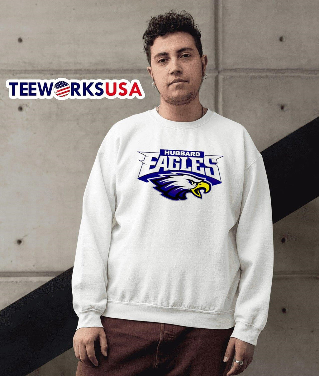 Hubbard eagles - Adult & Kids T-Shirts, Sweatshirts & Hoodies apparel design preview 3