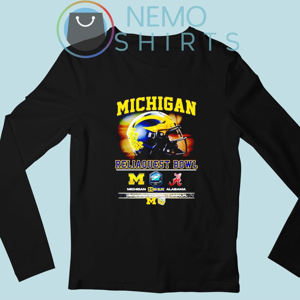 Michigan Wolverines Reliaquest Bowl go Blue December - Adult & Kids T-Shirts, Sweatshirts & Hoodies apparel design preview 3