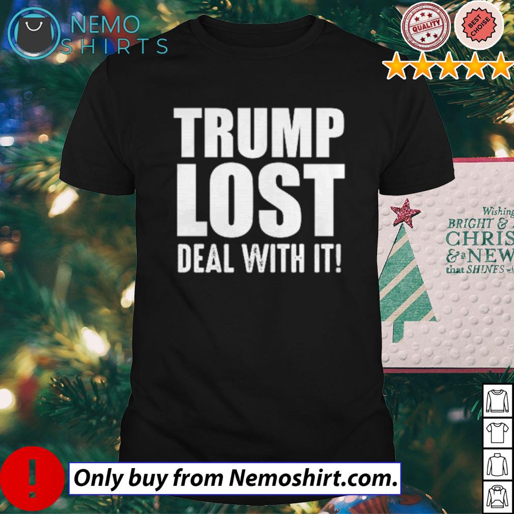 Trump lost deal with it - Adult & Kids T-Shirts, Sweatshirts & Hoodies apparel design preview 1