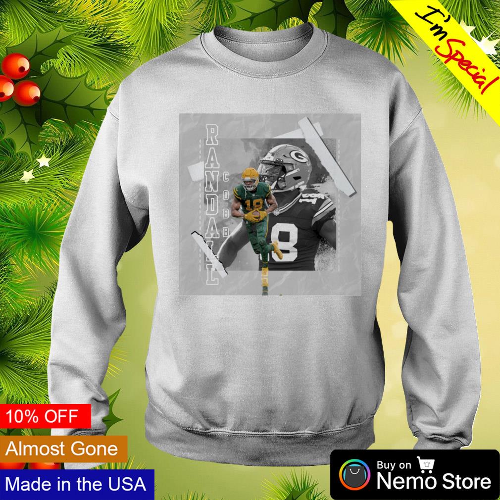 Randall Cobb Green Bay Packers footbal poster - Adult & Kids T-Shirts, Sweatshirts & Hoodies apparel design preview 4
